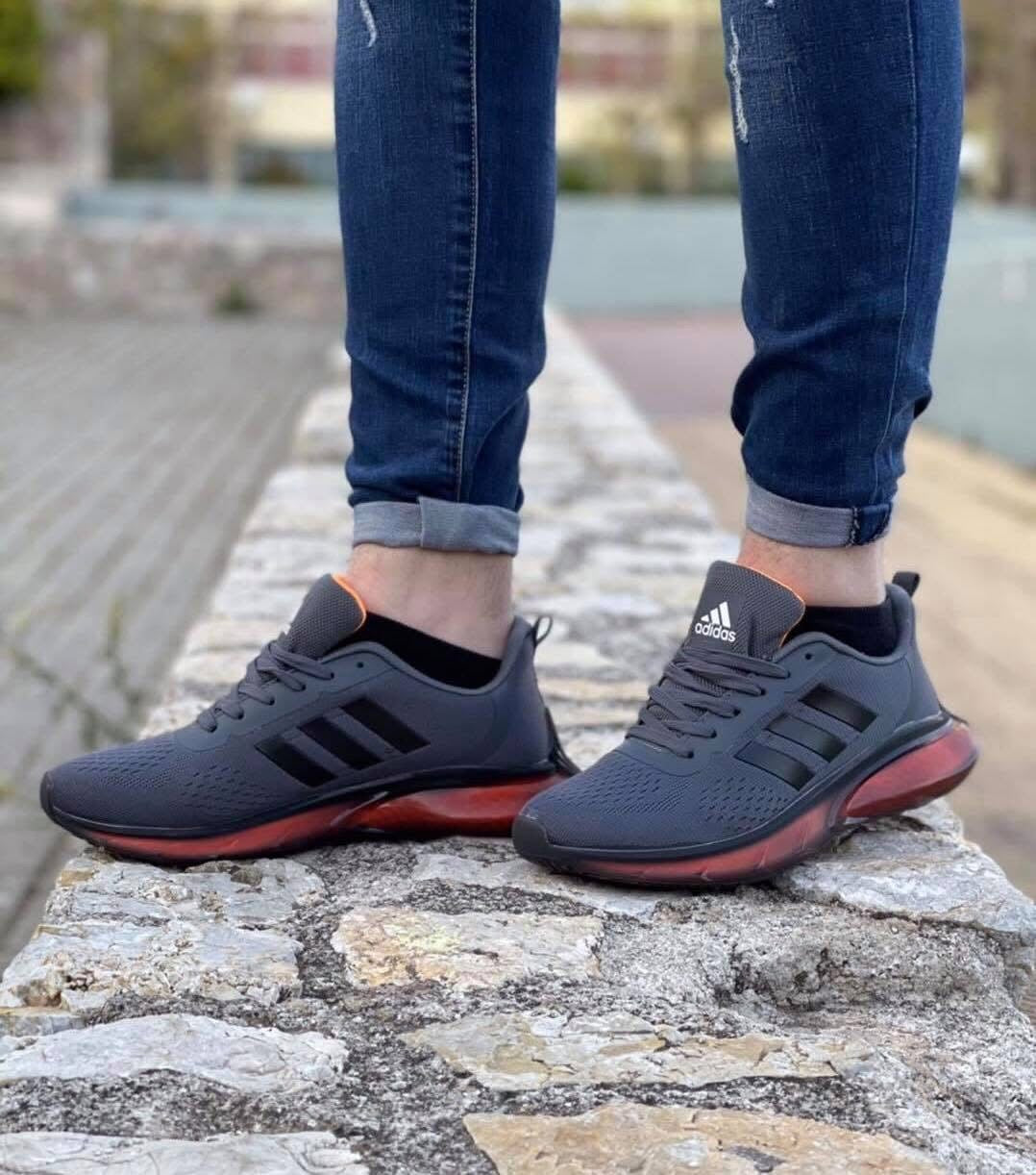 Adidas Boost - Grey Orange